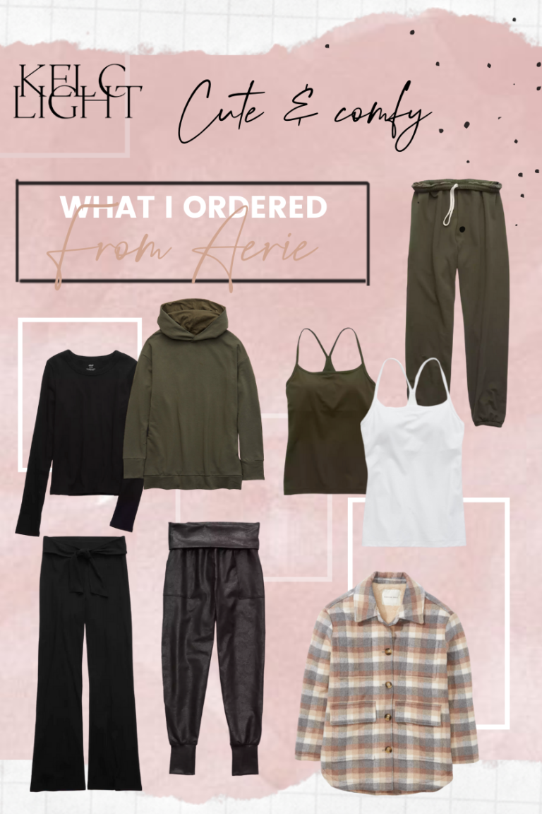 Winter Aerie order kelclight Fashion and Lifestyle blog